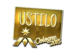 Sticker | USTILO (Gold) | Cologne 2015 - $ 32.20