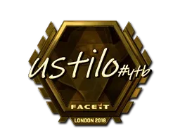 Sticker | USTILO (Gold) | London 2018 - $ 64.73