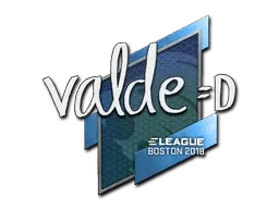 Sticker | v4lde | Boston 2018 - $ 1.84
