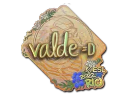 Sticker | v4lde (Holo) | Rio 2022 - $ 0.39