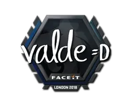 Sticker | v4lde | London 2018 - $ 0.83