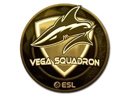 Sticker | Vega Squadron (Gold) | Katowice 2019 ``