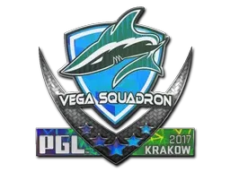 Sticker | Vega Squadron (Holo) | Krakow 2017 - $ 14.20
