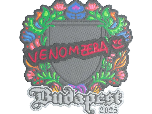 Sticker | venomzera (Embroidered) | Budapest 2025 - $ 0.04