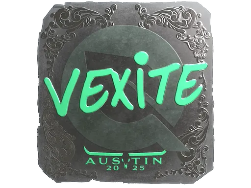 Sticker | vexite (Foil) | Austin 2025 - $ 0.11