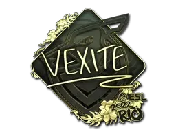 Sticker | vexite (Gold) | Rio 2022 - $ 7.31