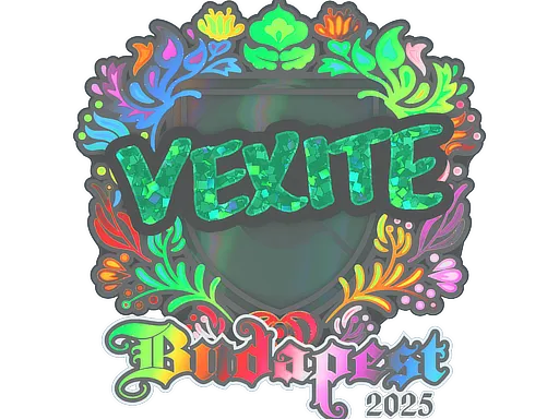 Sticker | vexite (Holo) | Budapest 2025 - $ 0.71