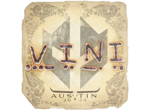 Sticker | VINI | Austin 2025 - $ 0.03