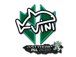 Sticker | VINI (Glitter) | Antwerp 2022 - $ 0.40