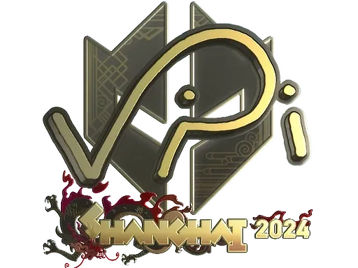 Sticker | VINI (Gold) | Shanghai 2024 ``