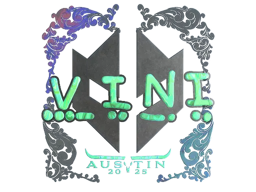 Sticker | VINI (Holo) | Austin 2025 - $ 1.13