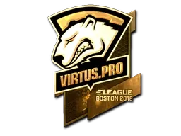 Sticker | Virtus.Pro (Gold) | Boston 2018 ``