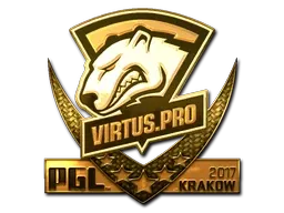 Sticker | Virtus.Pro (Gold) | Krakow 2017 ``