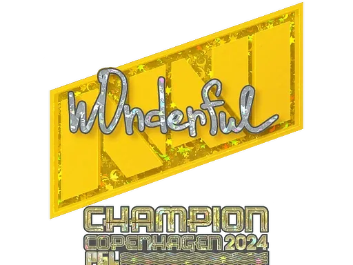 Sticker | w0nderful (Glitter - $ 0.00