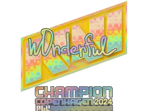 Sticker | w0nderful (Holo - $ 0.00