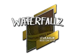 Sticker | waterfaLLZ | Boston 2018 - $ 2.24
