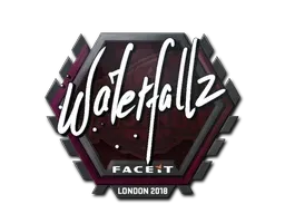 Sticker | waterfaLLZ | London 2018 - $ 0.42