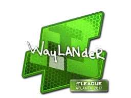 Sticker | wayLander | Atlanta 2017 - $ 10.65