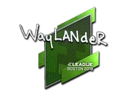 Sticker | wayLander | Boston 2018 - $ 1.34