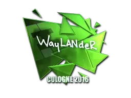 Sticker | wayLander (Foil) | Cologne 2016 - $ 29.99