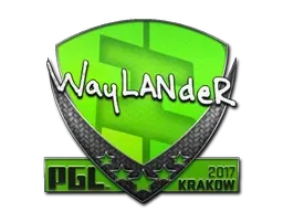 Sticker | wayLander | Krakow 2017 - $ 4.06