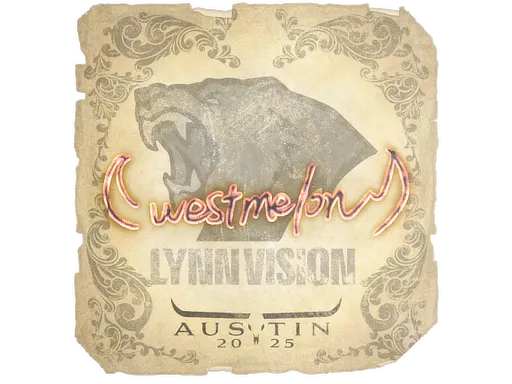 Sticker | westmelon | Austin 2025 - $ 0.05
