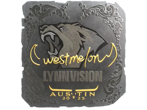 Sticker | westmelon (Foil) | Austin 2025 - $ 0.20