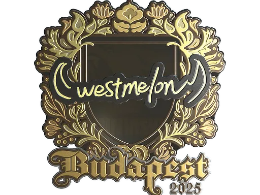 Sticker | westmelon (Gold) | Budapest 2025 - $ 4.01