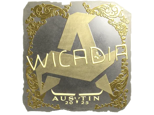 Sticker | Wicadia (Gold) | Austin 2025 - $ 1.78
