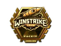 Sticker | Winstrike Team (Gold) | London 2018 ``