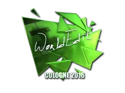 Sticker | WorldEdit (Foil) | Cologne 2016 - $ 24.26