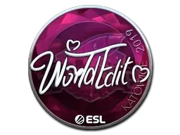 Sticker | WorldEdit (Foil) | Katowice 2019 - $ 9.81
