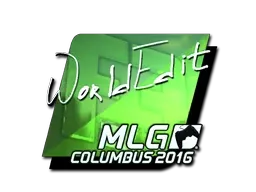 Sticker | WorldEdit (Foil) | MLG Columbus 2016 - $ 14.98