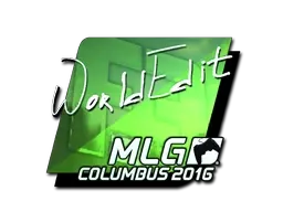 Sticker | WorldEdit (Foil) | MLG Columbus 2016 - $ 16.25