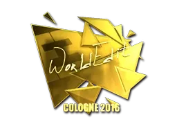 Sticker | WorldEdit (Gold) | Cologne 2016 - $ 75.99