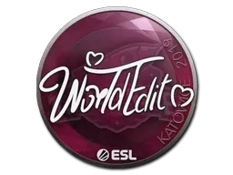 Sticker | WorldEdit | Katowice 2019 - $ 0.88