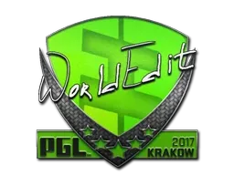 Sticker | WorldEdit | Krakow 2017 - $ 4.33