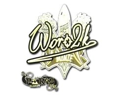 Sticker | Woro2k (Gold) | Paris 2023 - $ 1.49