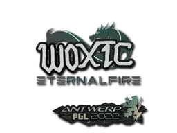Sticker | woxic | Antwerp 2022 - $ 0.04