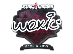 Sticker | woxic (Foil) | Berlin 2019 - $ 0.87