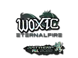 Sticker | woxic (Glitter) | Antwerp 2022 - $ 0.07