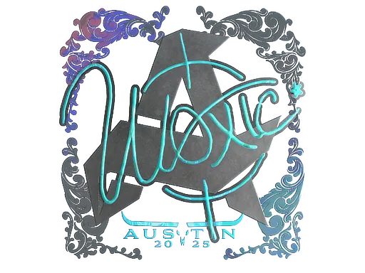 Sticker | woxic (Holo) | Austin 2025 - $ 0.39