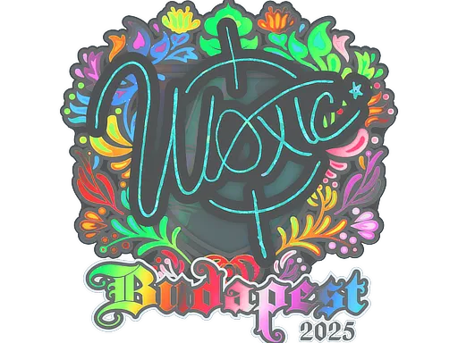 Sticker | woxic (Holo) | Budapest 2025 - $ 0.61
