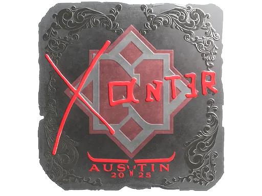 Sticker | Xant3r (Foil) | Austin 2025 - $ 0.07