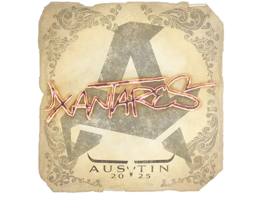 Sticker | XANTARES | Austin 2025 - $ 0.05