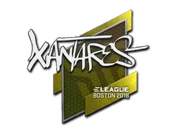 Sticker | XANTARES | Boston 2018 - $ 5.53