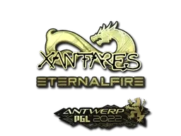 Sticker | XANTARES (Gold) | Antwerp 2022 - $ 15.77
