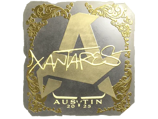 Sticker | XANTARES (Gold) | Austin 2025 - $ 6.09