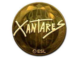 Sticker | XANTARES (Gold) | Katowice 2019 - $ 92.53