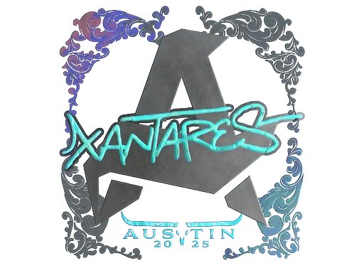 Sticker | XANTARES (Holo) | Austin 2025 - $ 1.15